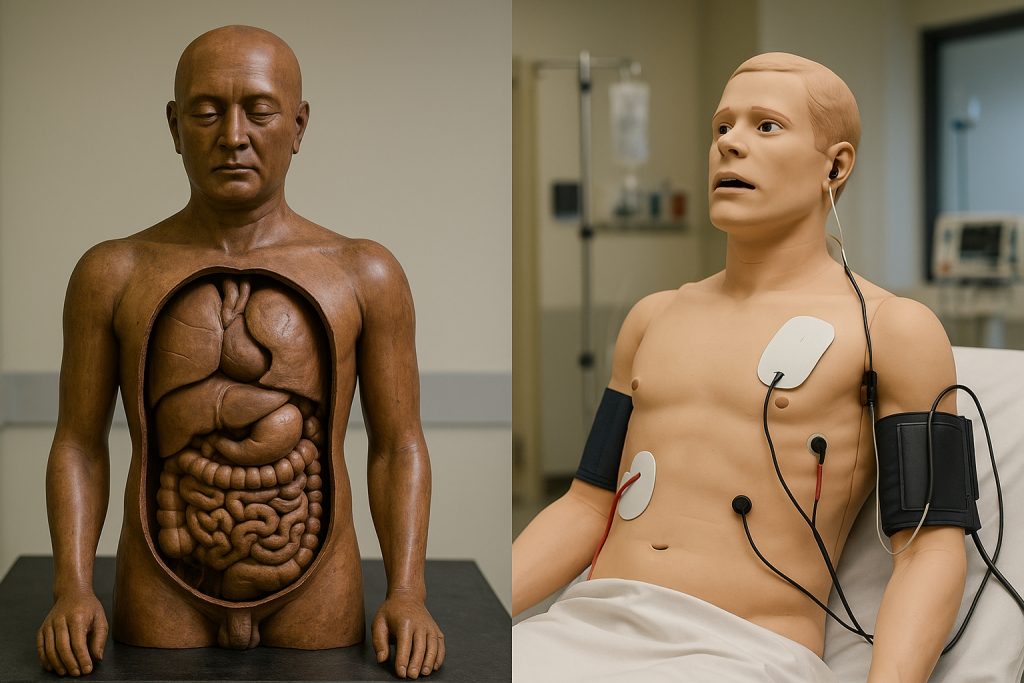 Manikin Zaman Dahulu vs Manikin Modern